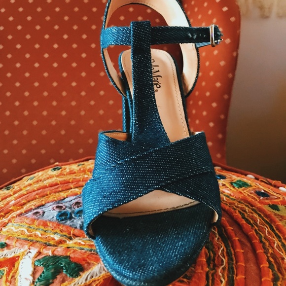 Denim Heels - Picture 2 of 2